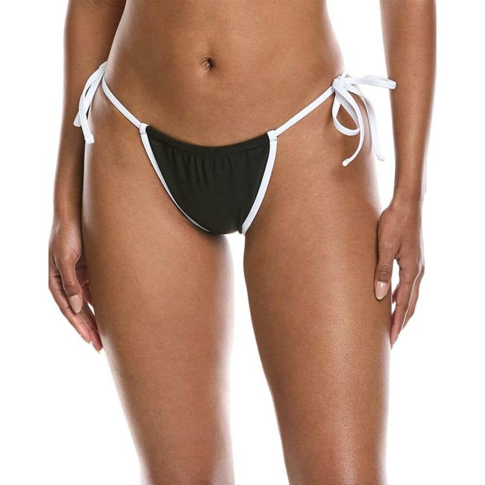 Amanda Uprichard Womens  Sunnie Bikini Bottom, Black